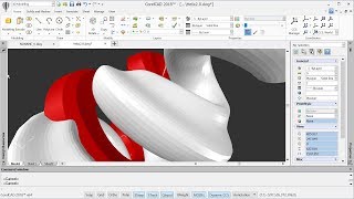 2D spirals and 3D helices in CorelCAD