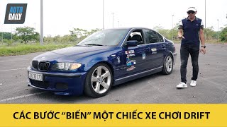 Các bước cơ bản để "biến" một chiếc xe chơi drift cho người mới bắt đầu