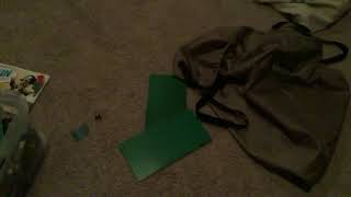 Throwing stuff into a Home Depot box