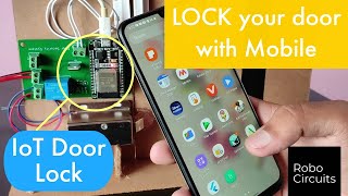 IoT Door Lock | Project | Blynk App | Internet of Things |