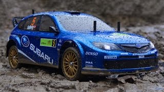 RC Subaru Impreza WRX Sti - Rally - Tamiya TT01-E [1080p/50]