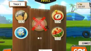 Обзор Angry Birds Go! - геймплей