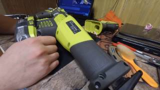 Доработка  Ryobi RRS1801M Ставим крышку на редуктор.