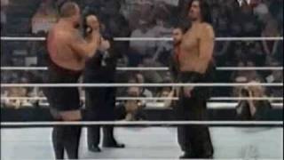big show and great khali vs undertaker