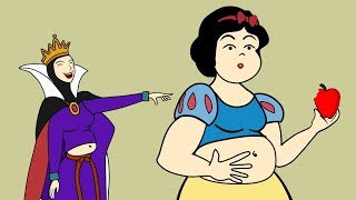 Snow White Became CHUBBY  - Funny Animation