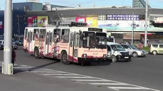 Moldova kishinev City trolley bus  モルドバ　キシナウのトローリーバス
