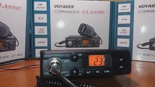 Voyager COMMANDER CLASSIC CB 27МГц рация для дальнобойщиков