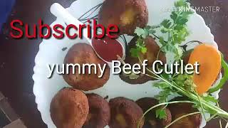 yummy Beef cutlet ബേക്കറി രുചിയിൽ വീട്ടിൽ തയ്യാറാക്കാൻ പറ്റിയ ബീഫ് കട് ലറ്റ്