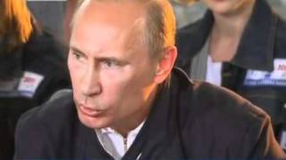 В.Путин в Стройотряде Авторадио в Сочи.