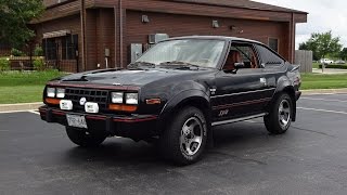 1983 AMC Eagle Sport SX/4 4x4 Car in Black Paint & Engine Start on My Car Story with Lou Costabile