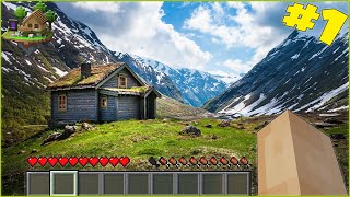 РЕАЛЬНАЯ ЖИЗНЬ В МАЙНКРАФТ - САМОЕ НАЧАЛО | ВЫЖИВАНИЕ #1