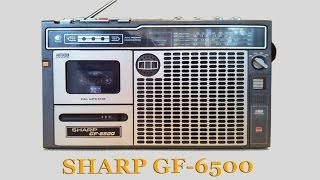 Магнитола "SHARP GF-6500". 1978-1979 год. Демонстрация.