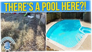 Man Found Huge Swimming Pool Hidden Under His Yard (ft. Nikki Blades)