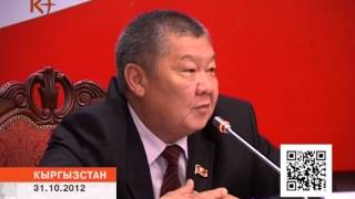 Токон Мамытов. Прямая речь 31.10.2012 / kplus