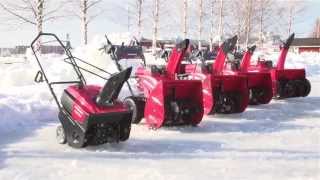 Honda snöslungor nya modeller vintern 2015/2016
