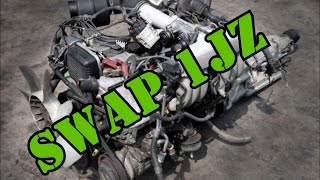 Swap (подключение) мотора 1JZ на катере ДимАСС