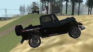 Тест драйв автомобиля Mesa с TwinTurba, переплыл через воду || Arizona RP (SAMP)
