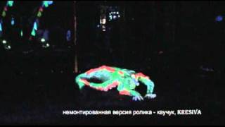 каучук(гибкая).Девушка - змея.  бета ролик. Circus Kresiva()