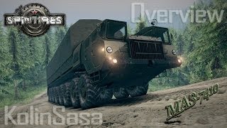 Spin Tires Mod - МАЗ-7410