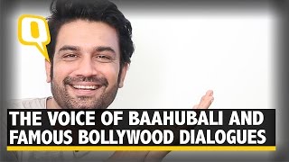 The Quint: The Voice of Baahubali Tries on Some Famous Bollywood Dialogues