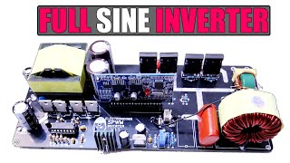 So Excited!!! Full SINE Inverter PCB at 230V and 50Hz