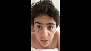 Jack Dylan Grazer Instagram live stream / 22 August 2018