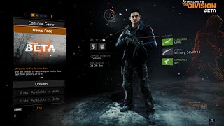 Tom Clancy's The Division Beta - first mision - 60FPS -