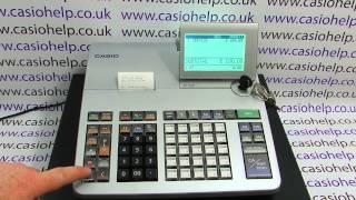 Casio SE-S400 SE-S800 PCR-T500 PCR-T520 How To Clear Cash Button E037 Error Message