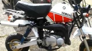 ヤマハYAMAHAポッケ【YSR80エンジン】始動☆RZV500&TZ750風