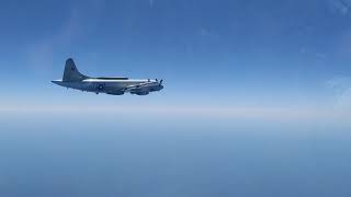 Сопровождение самолета ЕР-3Е Aries ВМС США над Черным морем