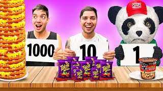 COMIMOS 1000 CAPAS de COMIDA de OXXO