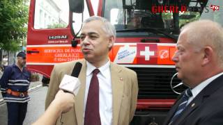 Ambasadorul Elvetiei Jean-Hubert Lebet la Gherla