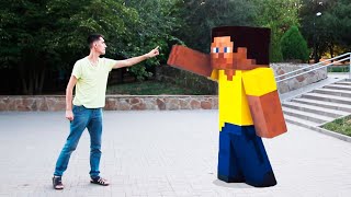 Minecraft Vs Pacman in real life (Best series 1)