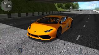 Gt-r булкина против ламборгини - кто лучше ? City car driving + играем на руле!!