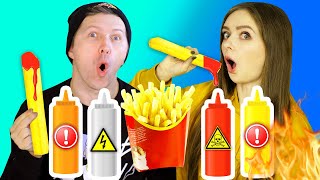 ВЫБЕРИ правильный соус к КАРТОШКЕ ФРИ ЧТОБЫ ВЫЖИТЬ! ? Эльфинка