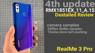 RealMe 3 Pro New Update JUNE A.15 Detailed Review | Camera Samples Theme store