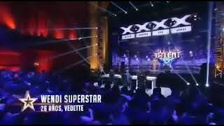 Dancing boobs - Got Talent - Wendy Superstar