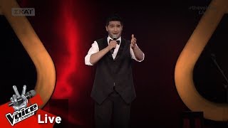 Νικόλας Φλόκι - Dicitencello vuie | 1o Live | The Voice of Greece