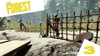 Прохождение The Forest Сезон 2 #3 Первые нападки