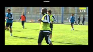 LASSANA DIARRA first training by ANZHI MAKHACHKALA