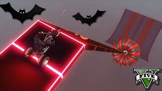 GTA V Online: CORRIDA DO TERROR com MOTO DE 3 RODAS!!! TENSO