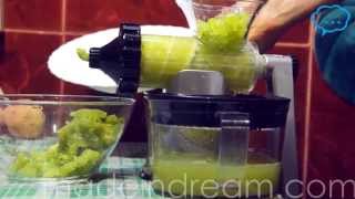 Lexen Healthy Juicer Manual виноград (без ускорения)
