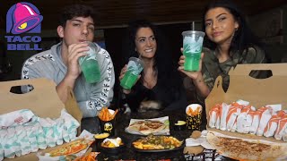 TACO BELL MUKBANG | TRYING THE NEW RATTLESTEAK FRIES