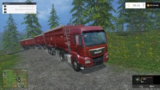 Farming Simulator 2015. Мод прицеп Krampe SB3060K. (Ссылка в описании)