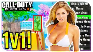 GIRL SAYS SHE'S BETTER THAN AIMBOT HACKER 1v1!!
