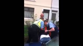 Sharon Briggs arrested at a water meter protest