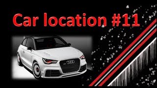NFS most wanted Audi A1 Clubsport Quattro car location