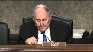 Sen. Levin Presses Ina Drew on Investment Horizons