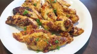 Lemon Pepper Crusted Parmesan Chicken - Perfect Keto Meal; Low Carb High Fat
