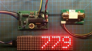 eDOTcore: Carbon dioxide monitor with MH-Z14A and dot matrix display